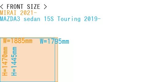 #MIRAI 2021- + MAZDA3 sedan 15S Touring 2019-